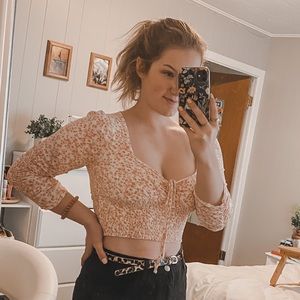 L.A. Hearts Blouse (Pacsun)